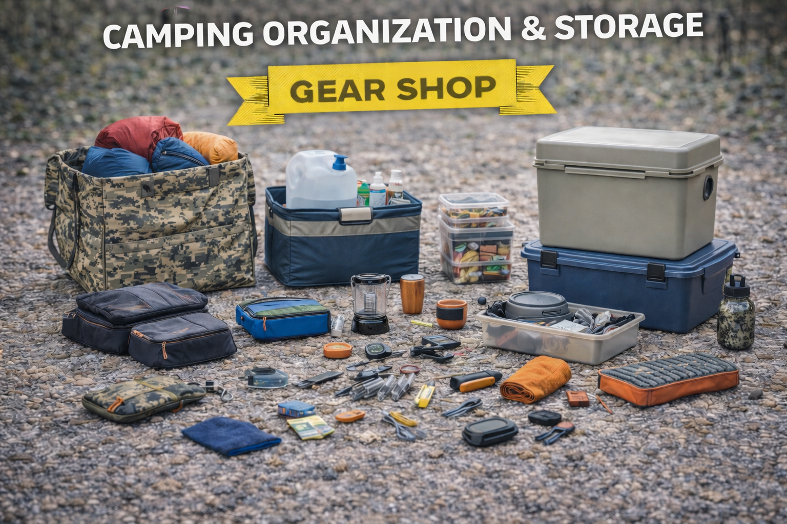 Camping Organization and Storage Subcategory Image